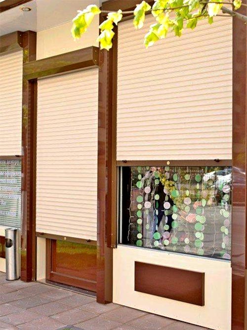 Ремонт рольставней магазина